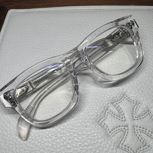 Chrome heart glasses