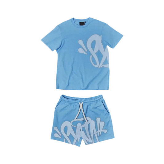 syna world blue set (shirt and shorts)