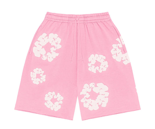 Denim tear shorts